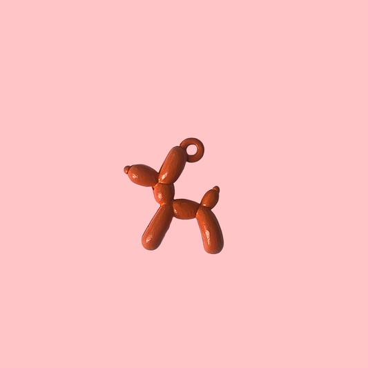 Charms chien ballons