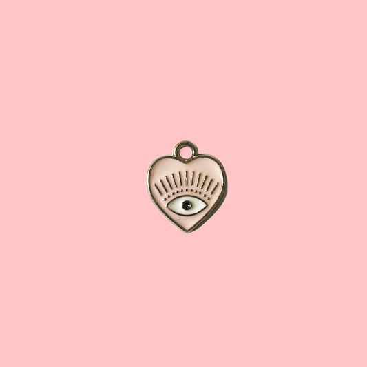 Charms coeur oeil
