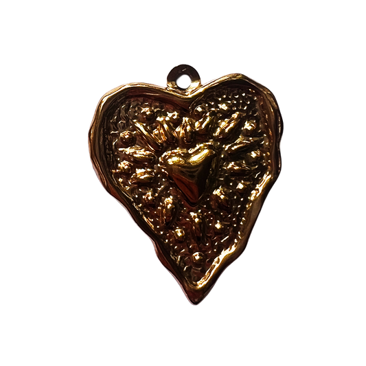 Charm grand cœur ex-voto